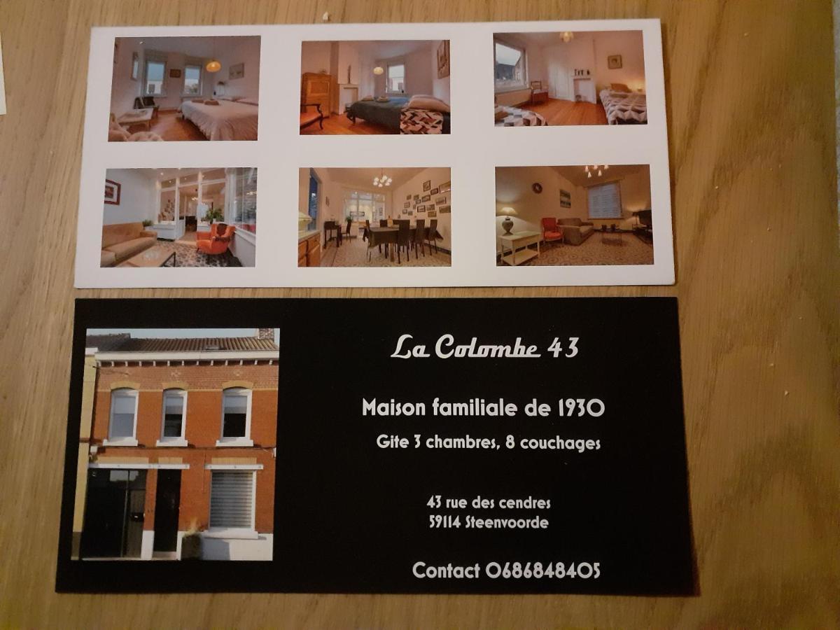 La Colombe 43 Βίλα Steenvoorde Εξωτερικό φωτογραφία